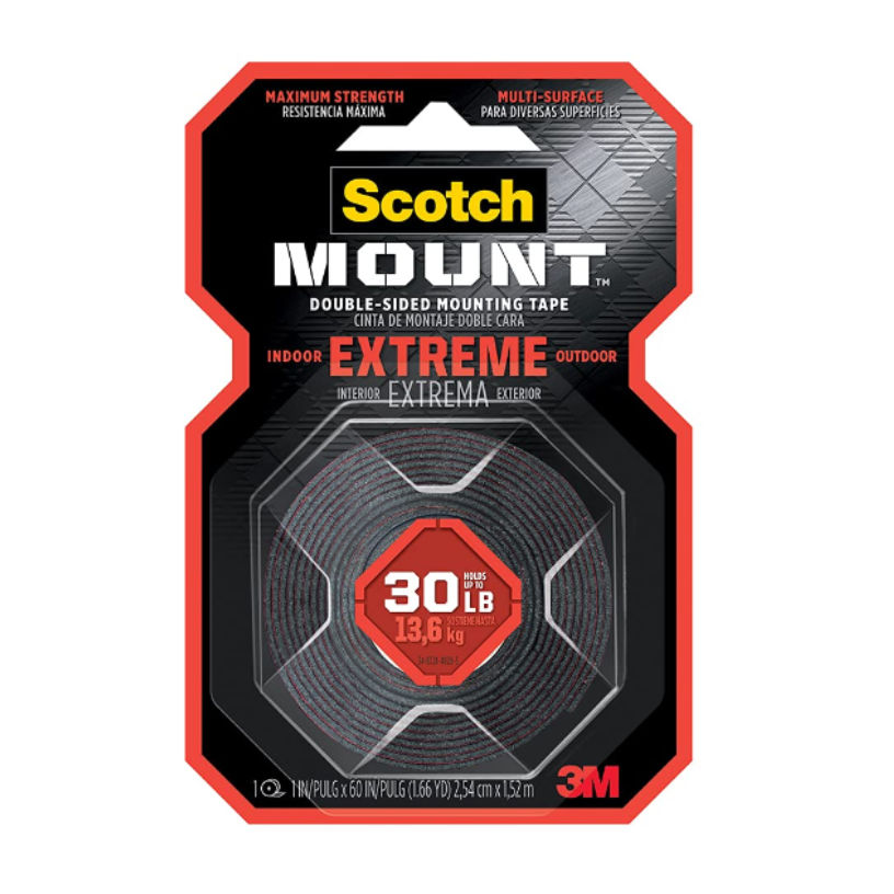 3M Scotch Extreme Mounting Tape at Moscow & Pullman Building