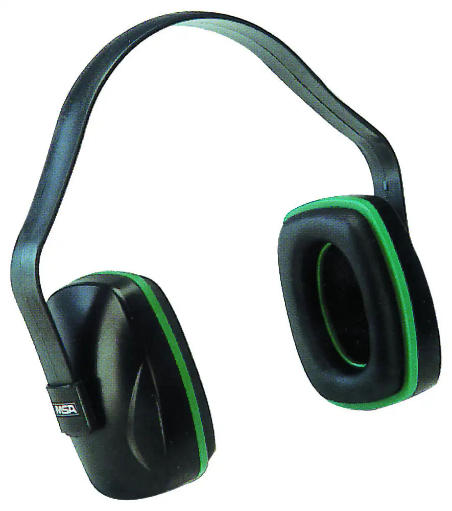 MSA Dielectric Ear Muff Black/Green 20Db 10004293 at Kelseyville