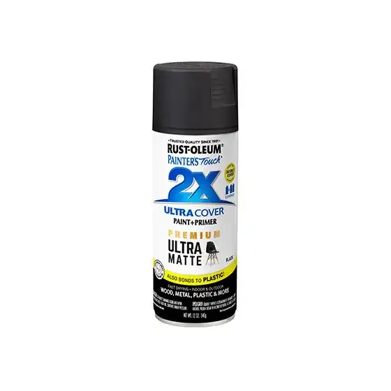 Rust-Oleum Spray Paint 12oz Matte Black 331182 at Kelseyville Lumber ...