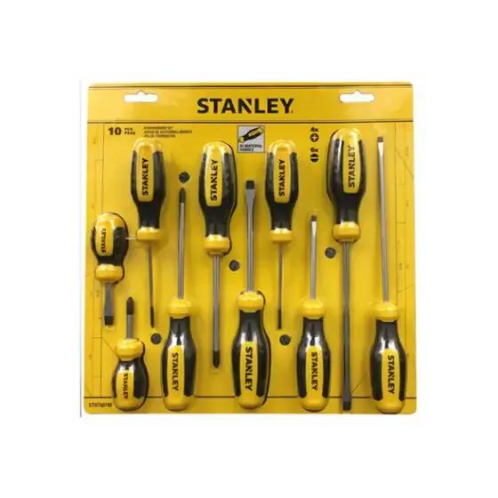 Stanley Fluted Screwdriver Set 10pc STHT60799 at Kelseyville