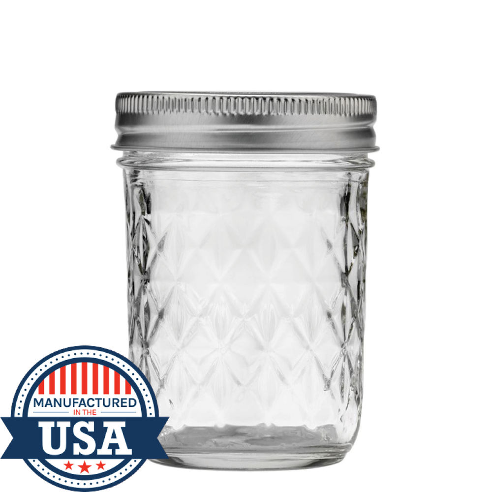 Ball Quilted Crystal Jars - Thumbnail 2