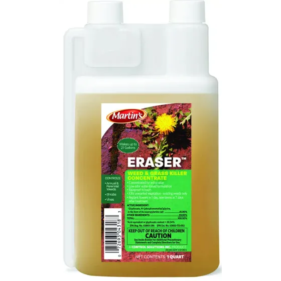 Eraser Weed/Grass Killer Concentrate Quart at Doug Ashy Building Materials, Inc Lawn Care
