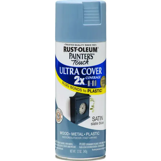 Rustolem Powder Blue Rust-Oleum 2X Satin Slate Blue at Ashby Lumber | Rustoleum 2X Primer ...
