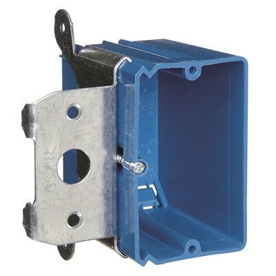 1-Gang PVC Box 14 cu. Adjustable at Ashby Lumber | PVC Single Gang