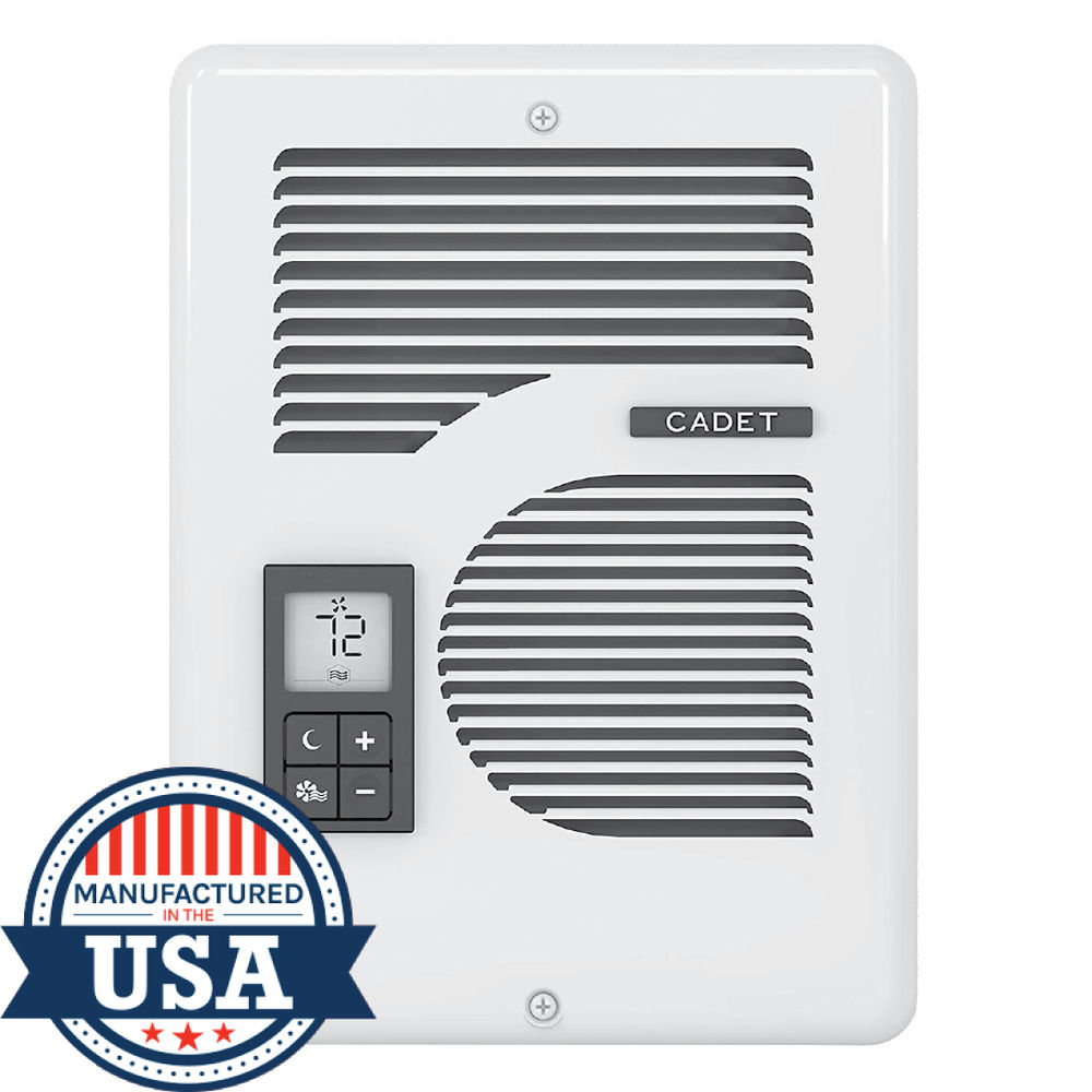 Cadet Energy Plus 1600W 240V Electric Fan-Forced Wall Heater White at  Moscow \u0026 Pullman Building Supply | Electric Heaters, image size:1000x1000