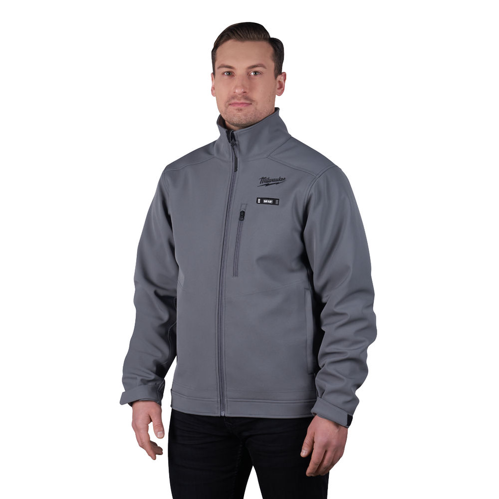 Milwaukee Men's M12 Heated ToughShell Jacket Grey (XXL) at Moscow