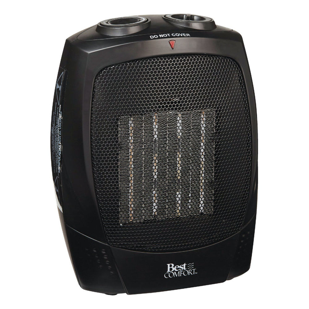 Best Comfort 1500W 120V Ceramic Space Heater Black at Moscow