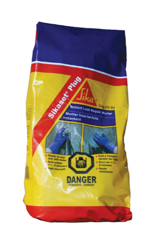Sika Sikaset Plug Instant Leak Waterstop Mortar - 5-kg at New Canadians