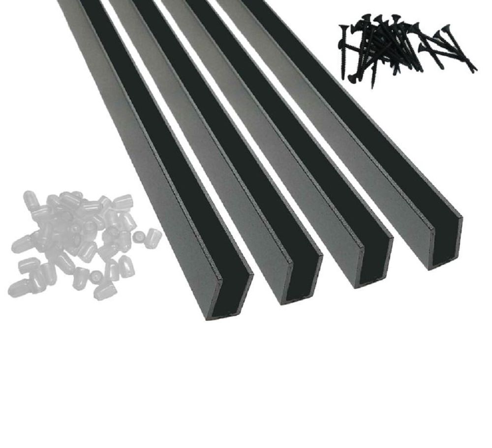 Wild Hog 6' Track Kit Black at Hiwassee Builders Supply