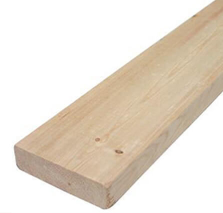 2 x 6 x 14 Southern Yellow Pine MSR 1650 / #1 at Hiwassee Builders