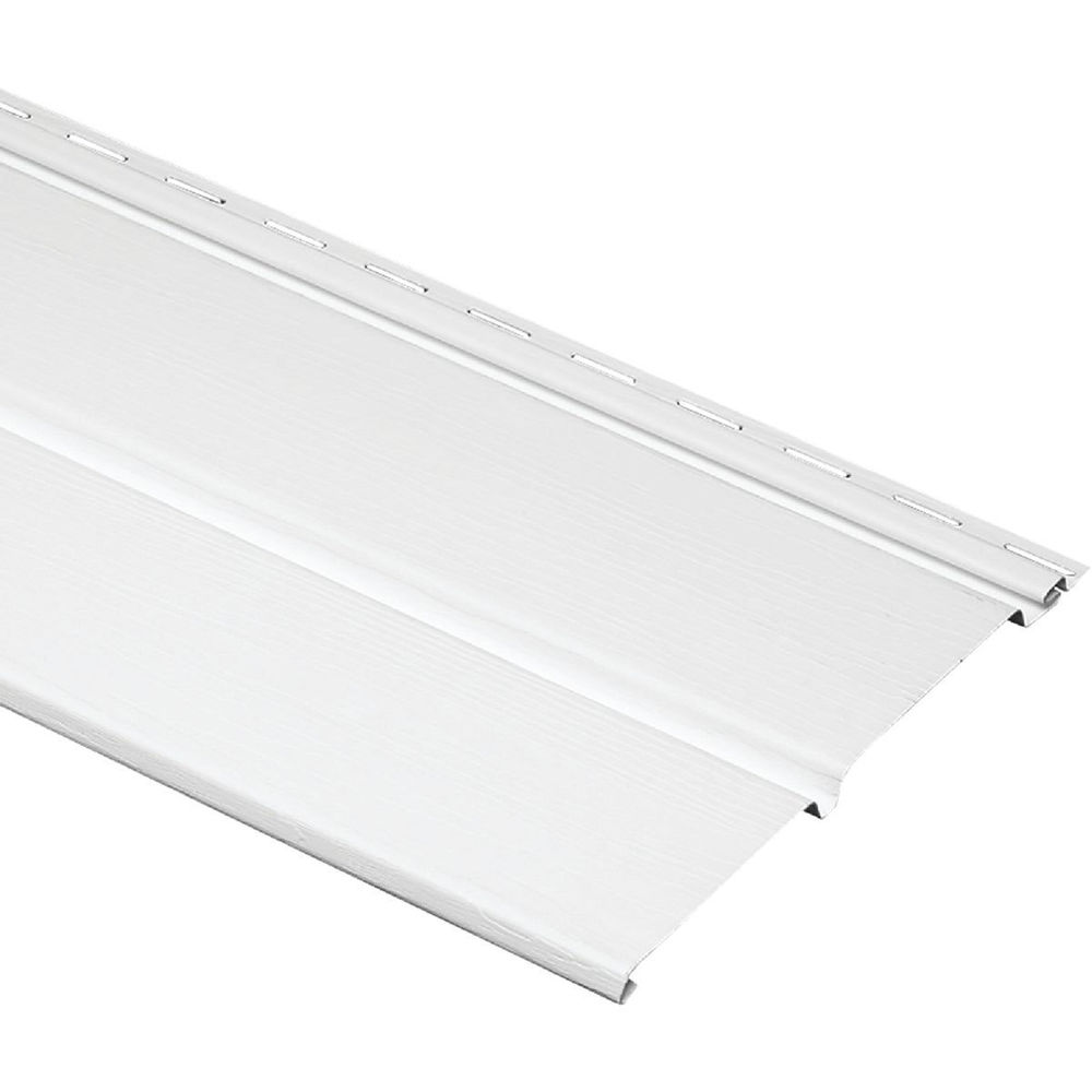 D5 Solid Soffit White Plygem E at Hiwassee Builders Supply | Vinyl Siding