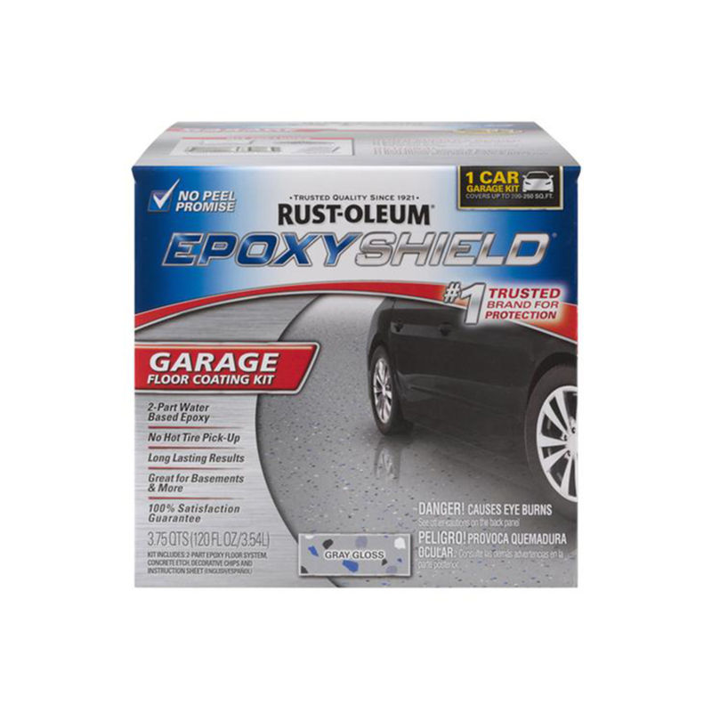 Epoxyshield Gloss Garage Floor Kits Gray at HPM Building Supply