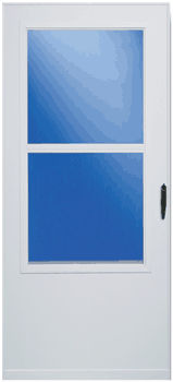 Larson 36” White Self Store Storm Door at S.W. Collins Co. | Storm