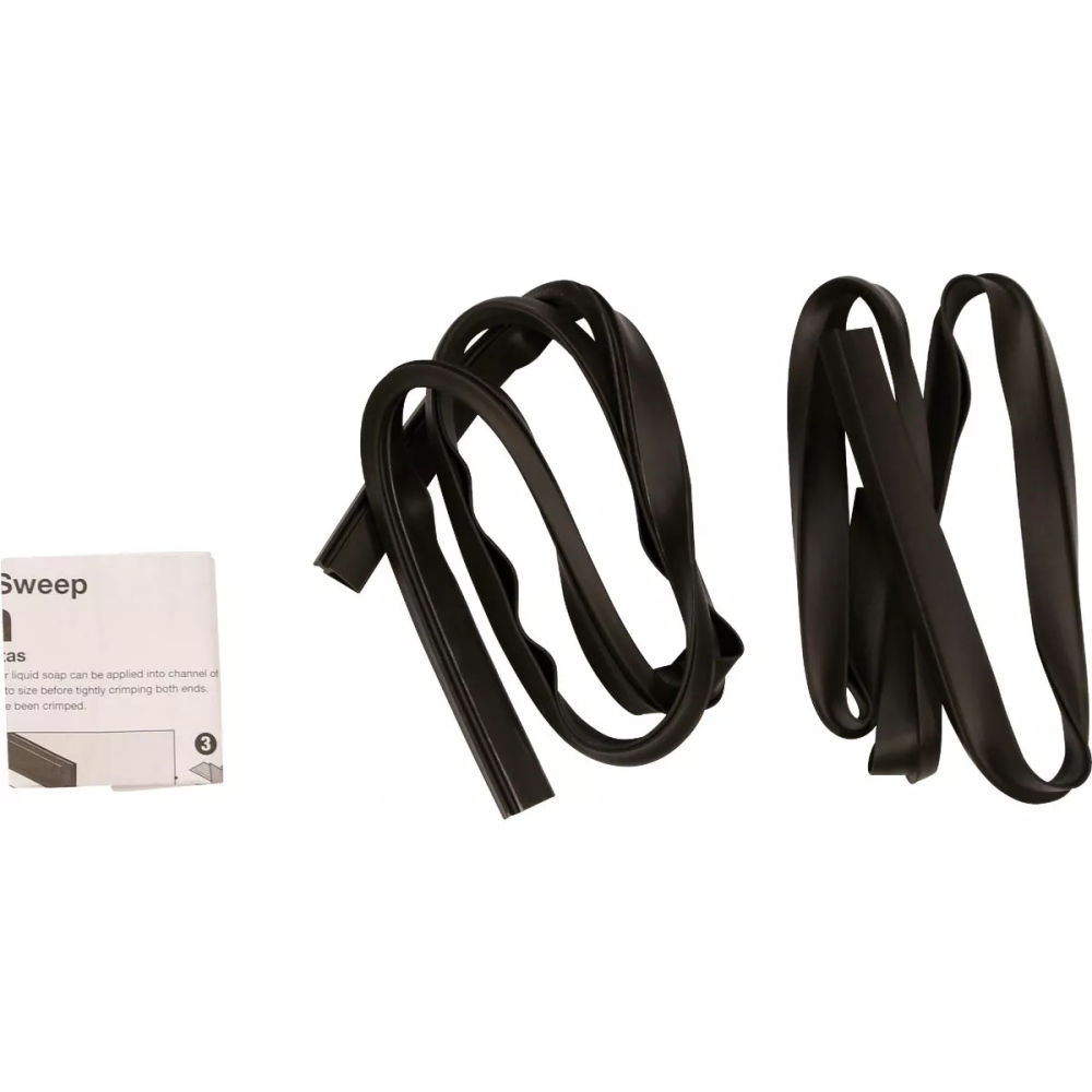 Larson 38 In. Black Storm Door Sweep Insert (2-Pack) at S.W.