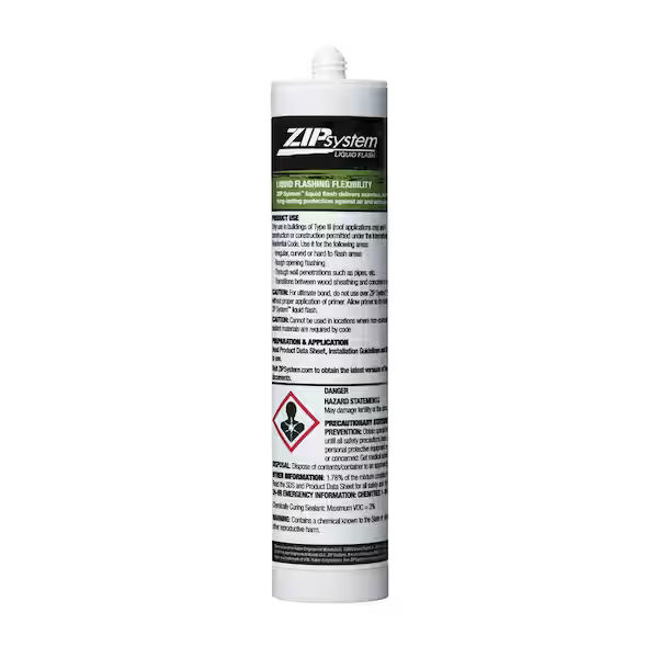 Zip System Liquid Flash 10.3oz Cartridge at S.W. Collins Co. | OSB