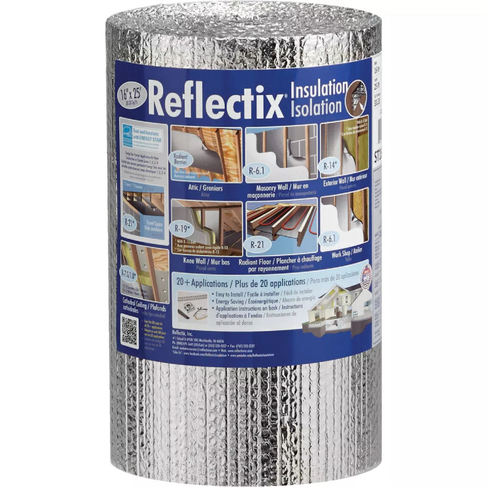 Reflectix 16 In. x 25 Ft. Staple Tab Reflective Insulation at S.W.