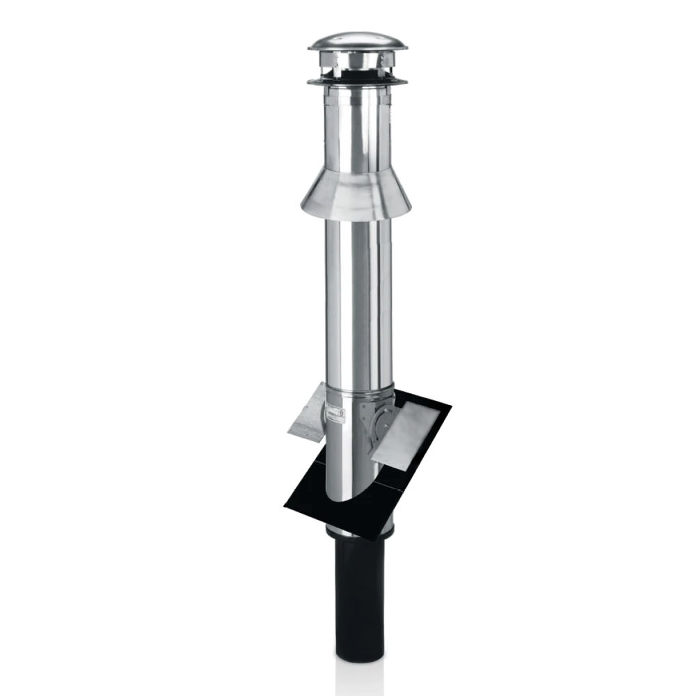 Selkirk Sure-Temp 6 in. Pitched Ceiling Chimney Support Kit at