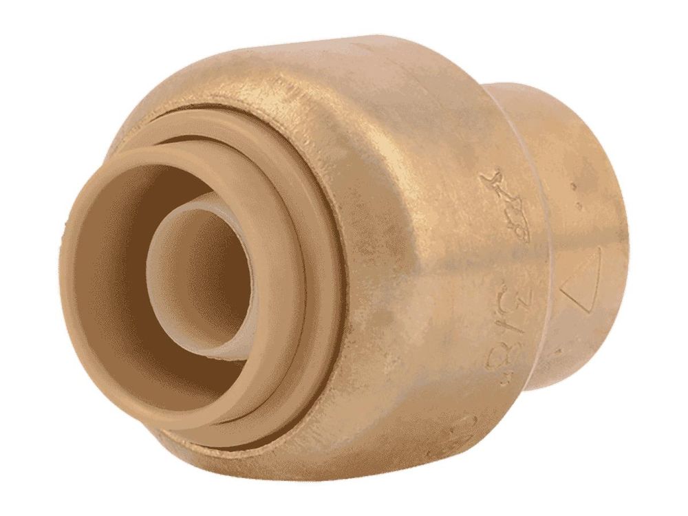 SharkBite Brass Push Cap - 3/8 in. at Moscow & Pullman Building