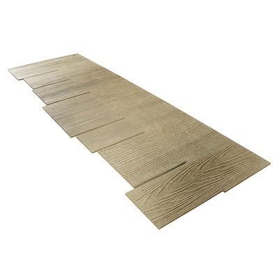 4点SET ×hardies user_3dab715a James Hardie 15.25-Inch x 4-Feet HZ10 Primed Staggered Shingle at