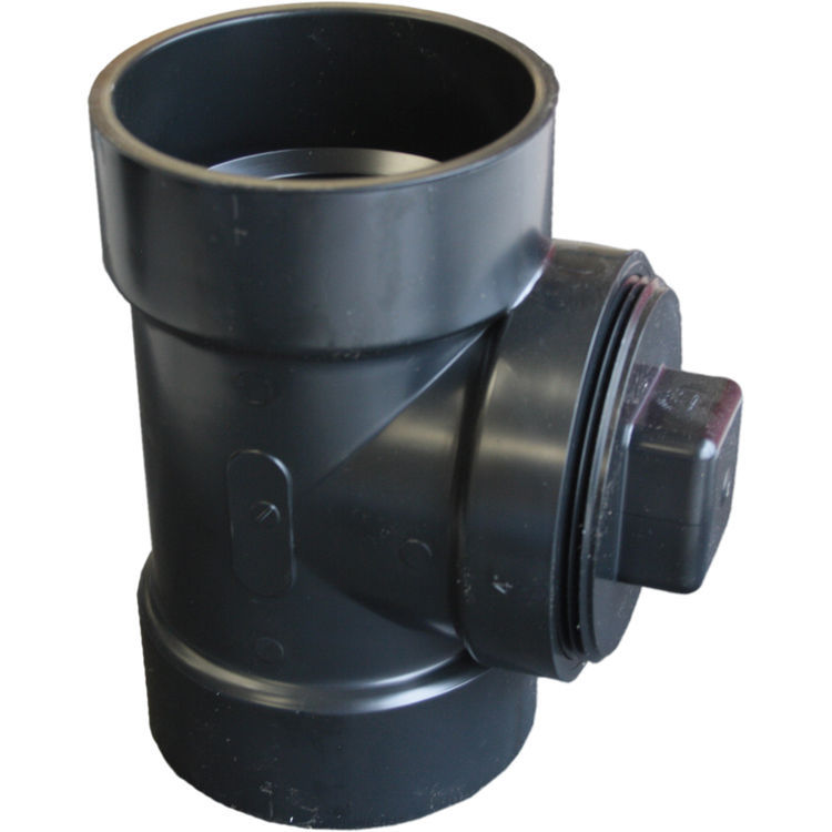 ABS-DWV Cleanout Tees | ABS Pipe + Fittings + Flanges