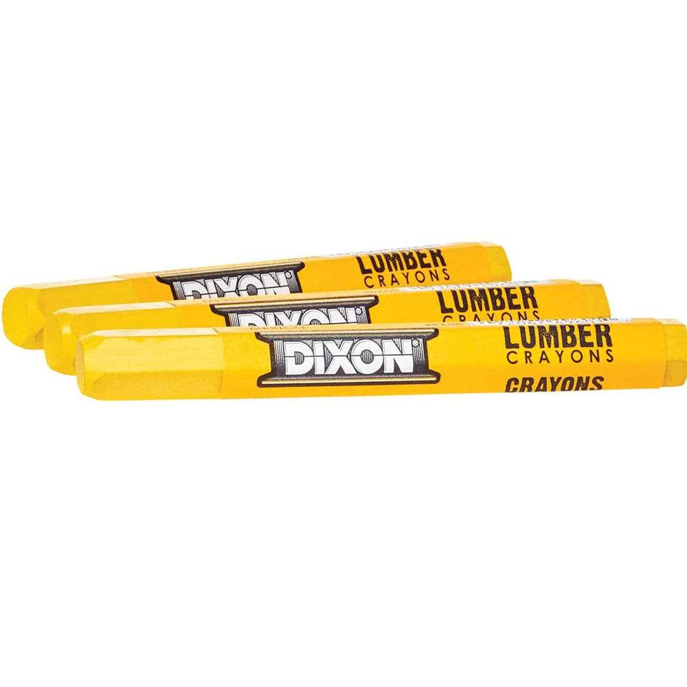 Dixon Lumber Crayon Yellow (49600) 12 at Kelseyville Lumber