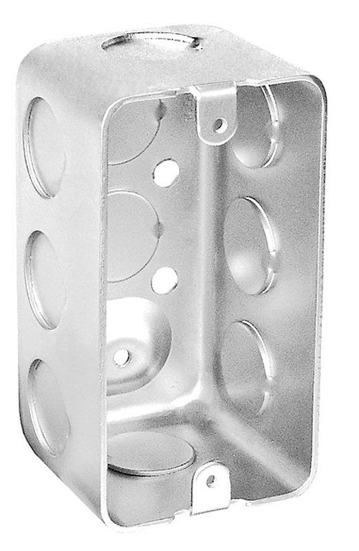 Southwire G19282-UPC Steel Drawn Handy Box (w/Raised Ground) 4 x 2