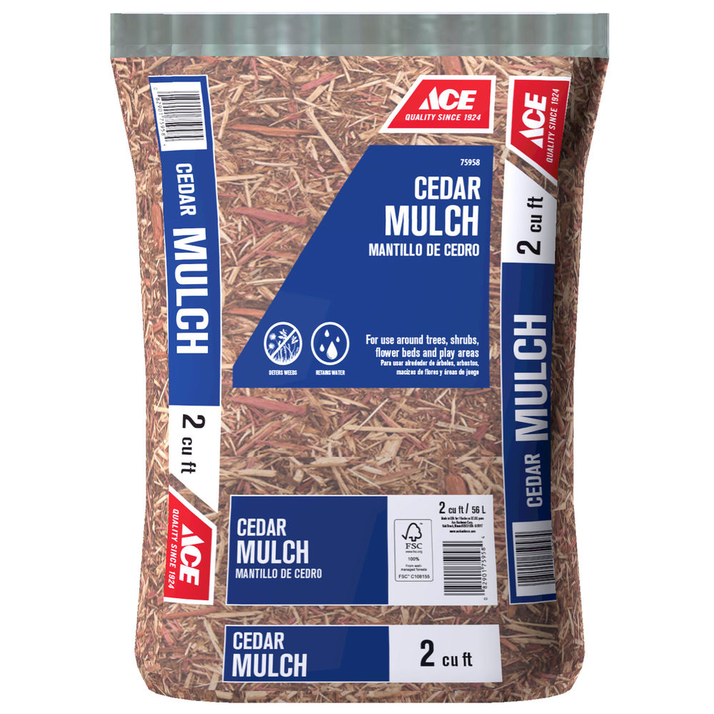 Cedar Mulch 2 cu. ft. at Discount Builders Supply & Hardware | Mulch