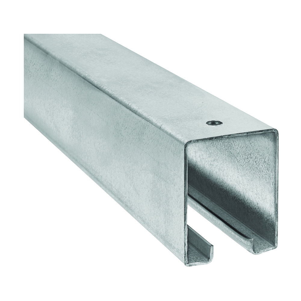 Box Rail, Steel, Galvanized, 1-57/64 in W, 2-13/32 in H, 6 ft L at HPM ...
