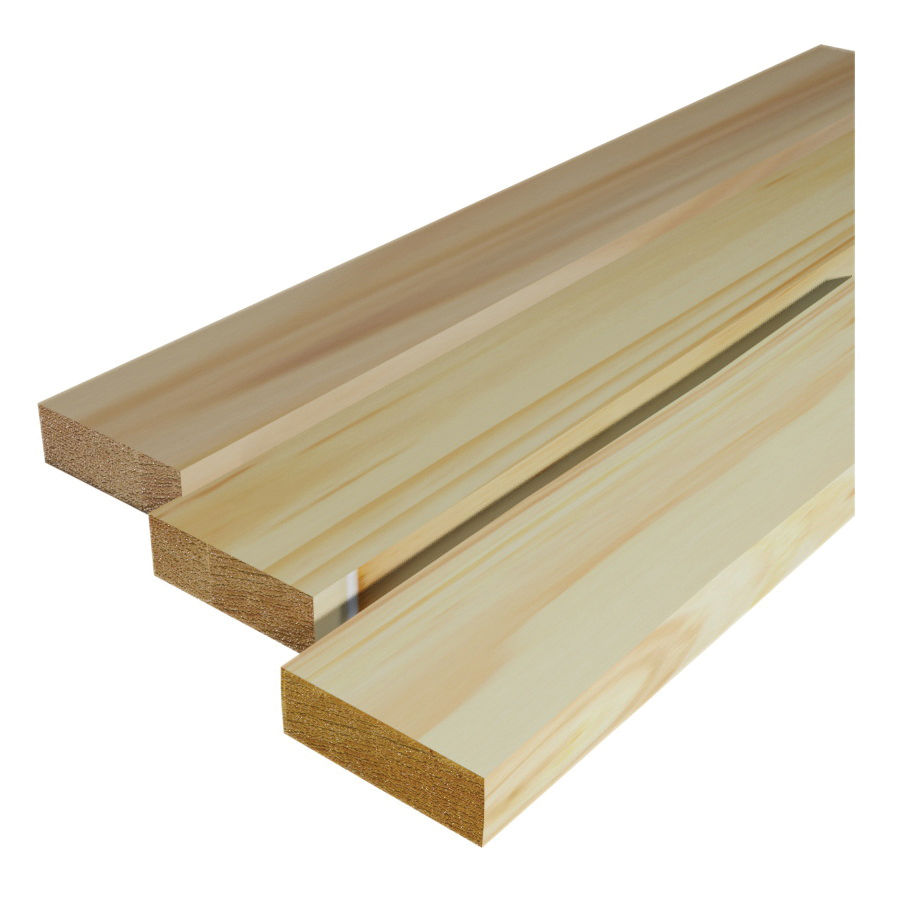 1 x 3 x 10, Douglas Fir, Clear Medium Grain, Kiln Dried, Surfaced