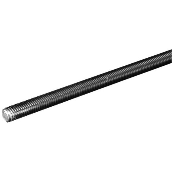 All-Thread Rod, 1/4-20 Thread, 3 ft L, Stainless Steel, Coarse Thread ...