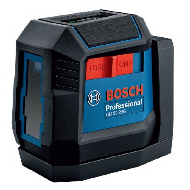 Bosch Green Beam Cross Line Laser at Discount Builders Supply