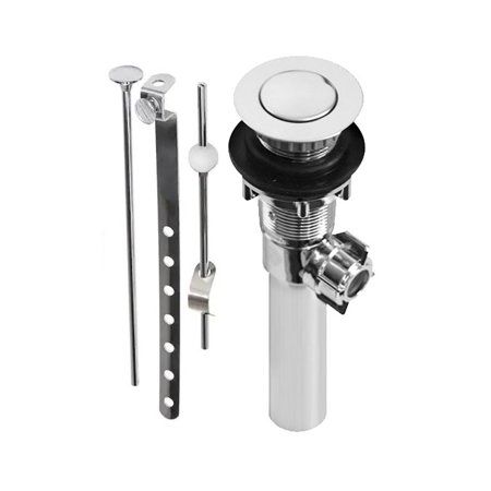 ABS Pop-Up Drain Assembly Chrome Plated at Discount Builders