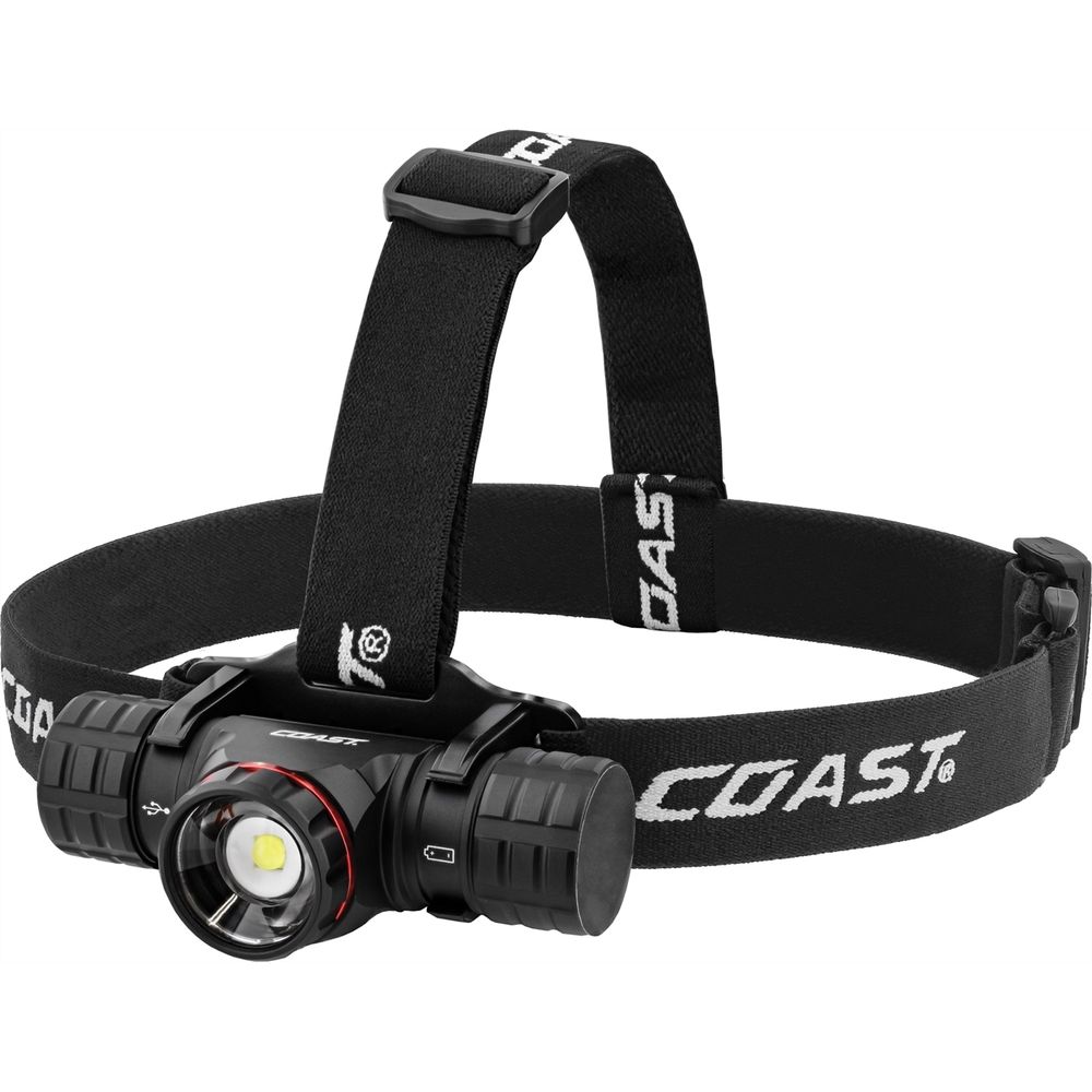 Coast XPH34R Rechargeable Dual Power LED Head Lamp 2075 Lumen at