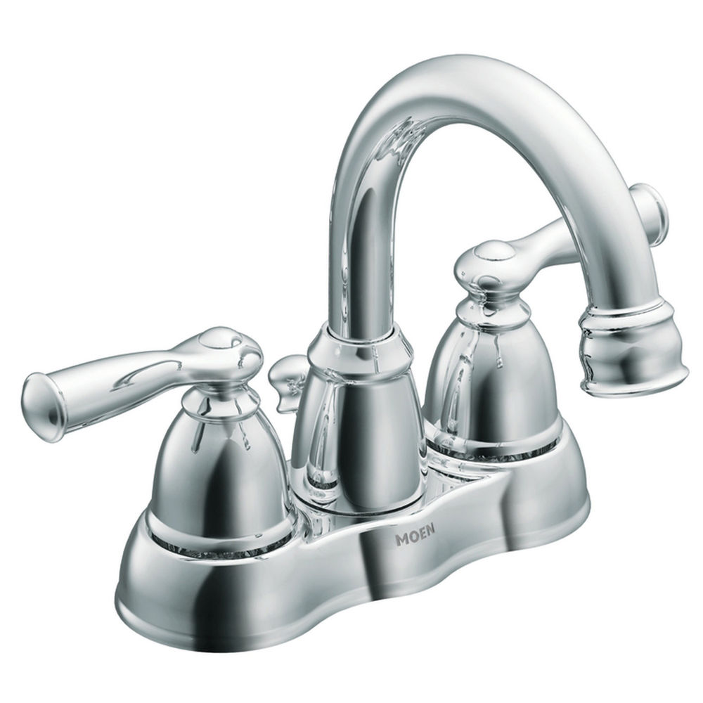 Moen 8425 Commercial M-Bition 4" Centerset Lavatory Faucet – Chrome, 1.5 GPM, Single Handle With Grid Strainer