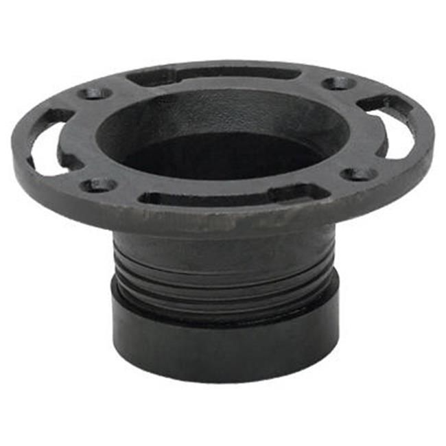 Oatey Twist-N-Set Closet Flange 4 in. Cast Iron at Discount
