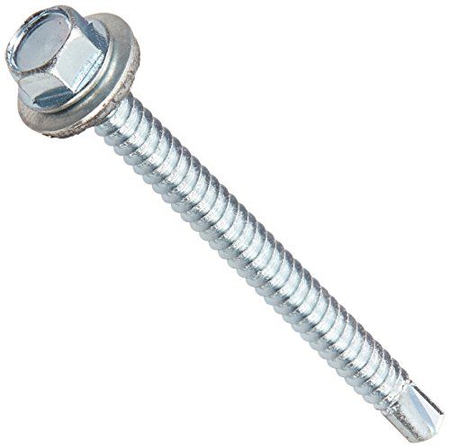 Screw Hex Washer Head Neoprene Tek 1/4-14 x 3 Box 50 at Hill's Ace