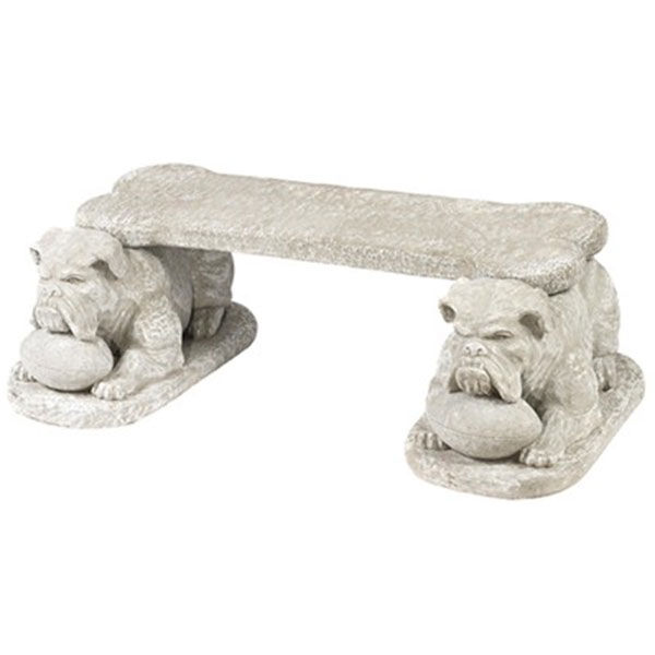 Bench Unpainted Bulldog Set at Hill's Ace Hardware & Lumber | Park