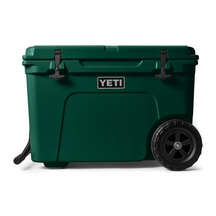 Tundra Haul Wheeled Cooler Black Forest Green at HPM Building