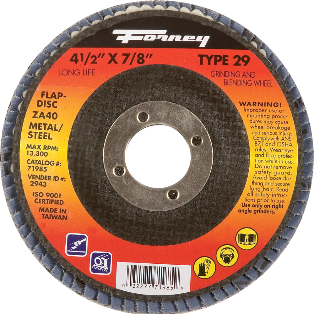 Zirconia Flap Disc 4.5