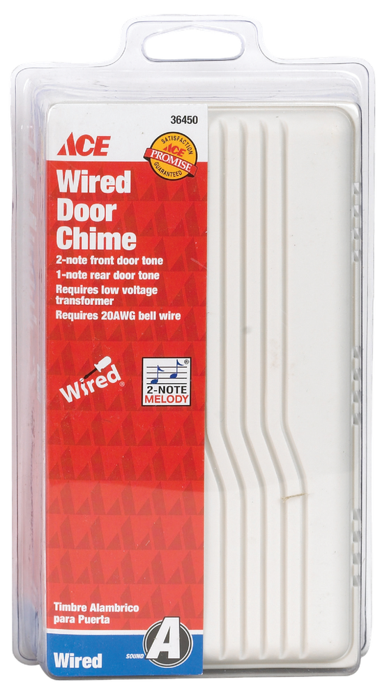 Door Chime Wired White at Discount Builders Supply & Hardware