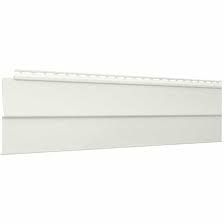 Vinyl Siding Double 4 Traditional Bevel White 12' 6
