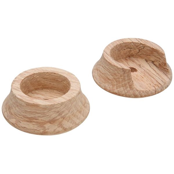 V103 Pole Socket Set, Wood, Natural at HPM Building Supply | Closet ...