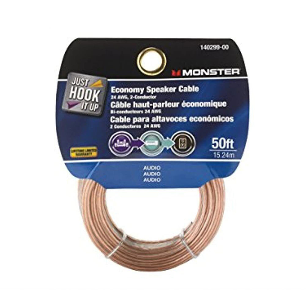 Monster Speaker Cable 24 AWG 50' (140299-00) at Kelseyville Lumber
