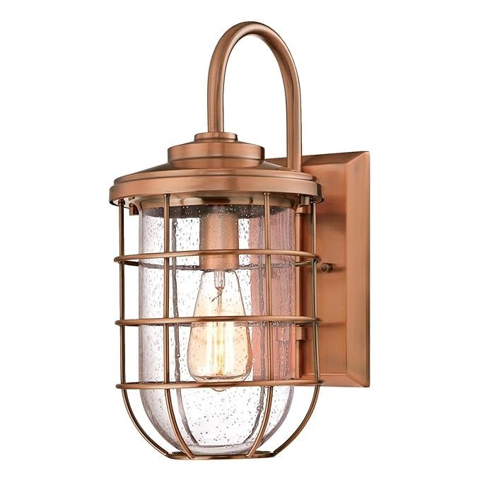 WH Ferry Copper Ext Wall Light (63479) 4 at Kelseyville Lumber