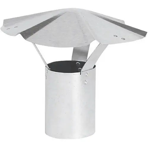 Cap Roof Rain Galvanized 6