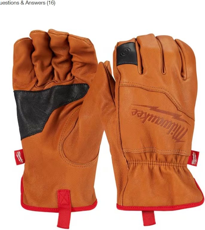 2XL Goatskin Leather Gloves at S.W. Collins Co. | Work Gloves