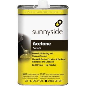 Sunnyside Acetone QT #84032 at S.W. Collins Co. | Paint Removers