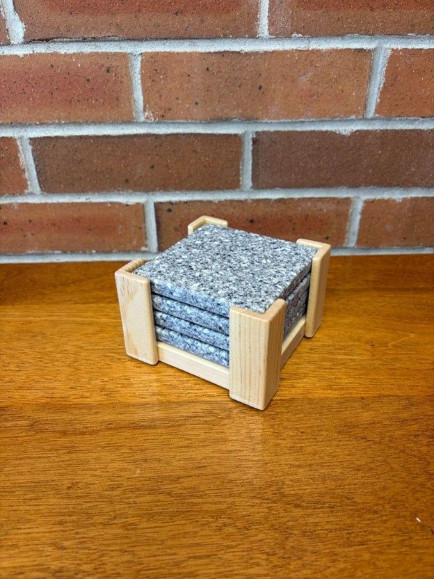 Corian Coasters - 4
