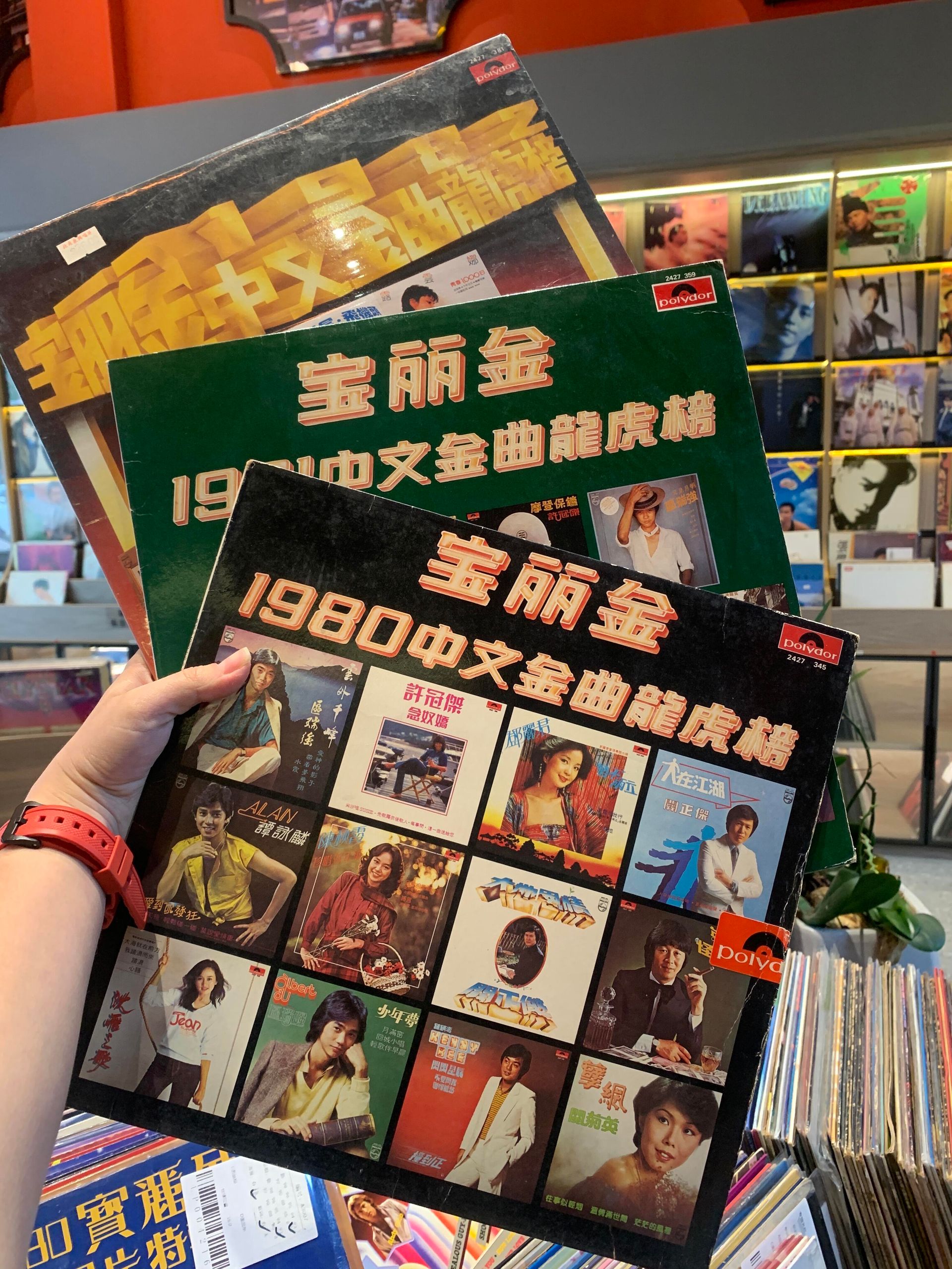 Goldmine 分級與黑膠保存重點示意圖
