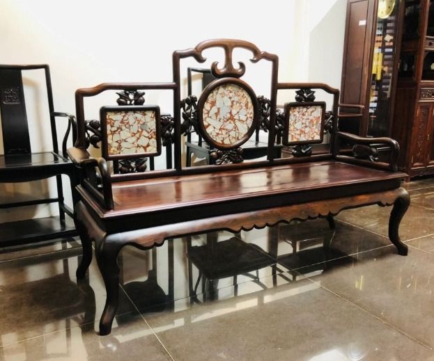 酸枝家具精美雕刻細節